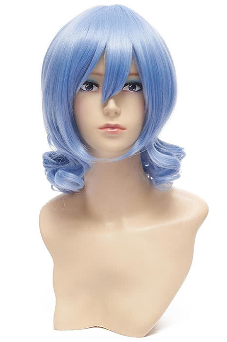 35cm Blue Curly Touhou Project Remilia Scarlet Cosplay Wig – Cosplay shop