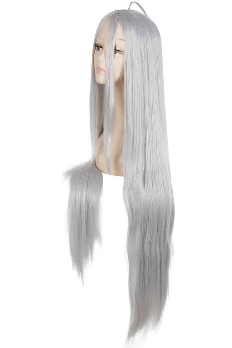 95CM Long Straight Deadman Wonderland Shiro Cosplay Wig – Cosplay shop