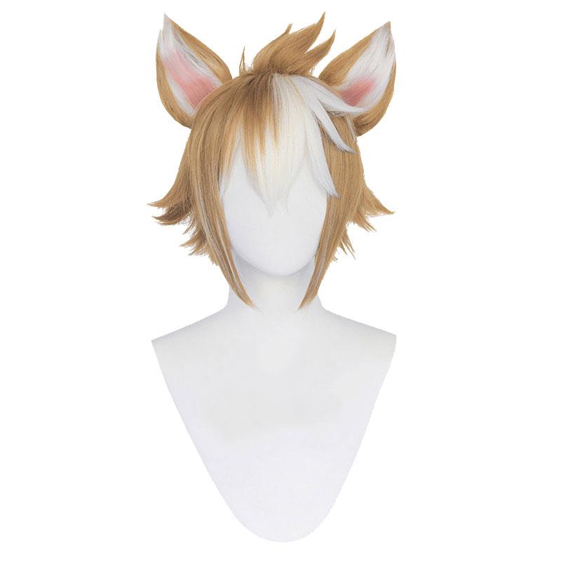 Game Genshin Impact Gorou Brown Mixed Color Cosplay Wigs – Cosplay shop